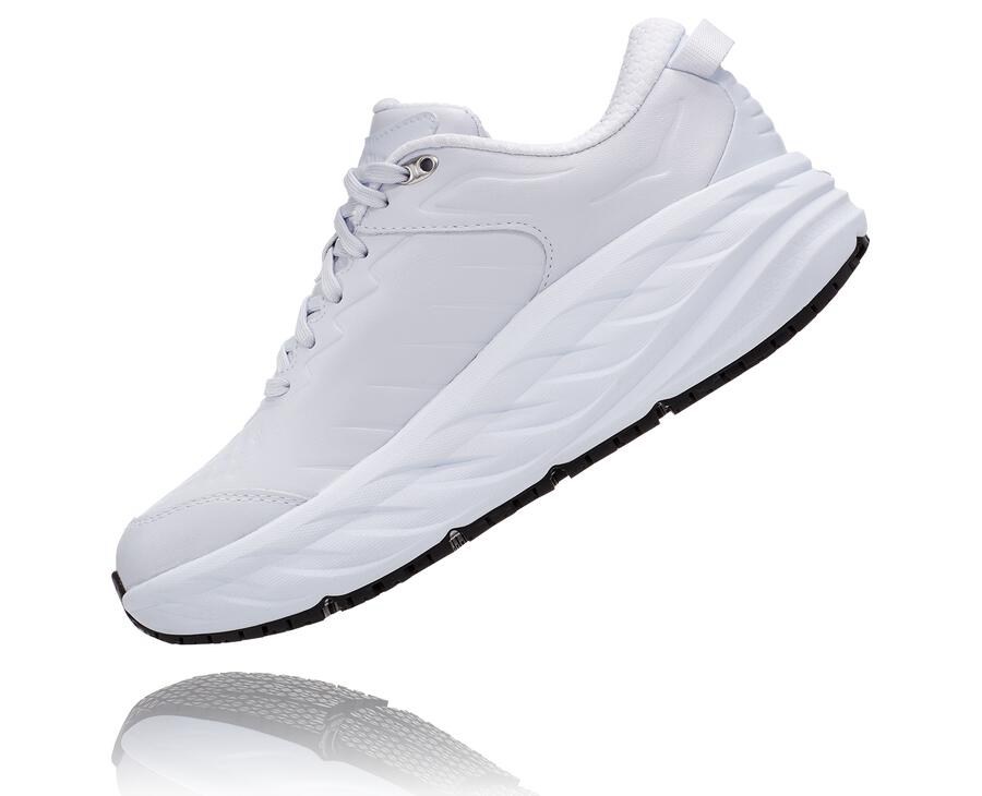 Hoka Australia One One Bondi Sr - Womens Running Shoes White - CXWSM-4285